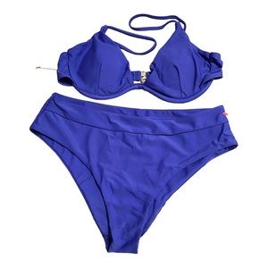 Royal Blue Bikini Set M